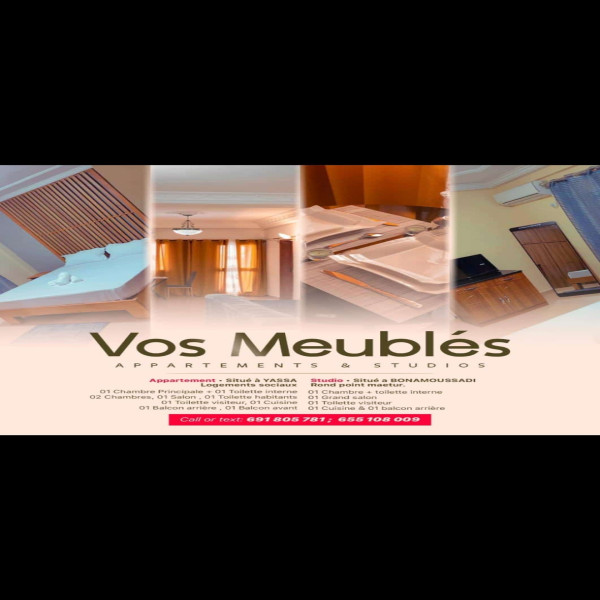 Vos meublés à Douala